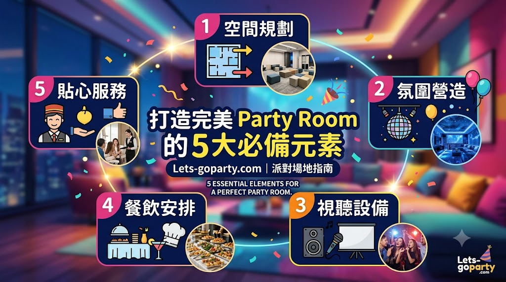 商廈Party Room包場2026｜觀塘/荔枝角8間100人場地＋價錢比較