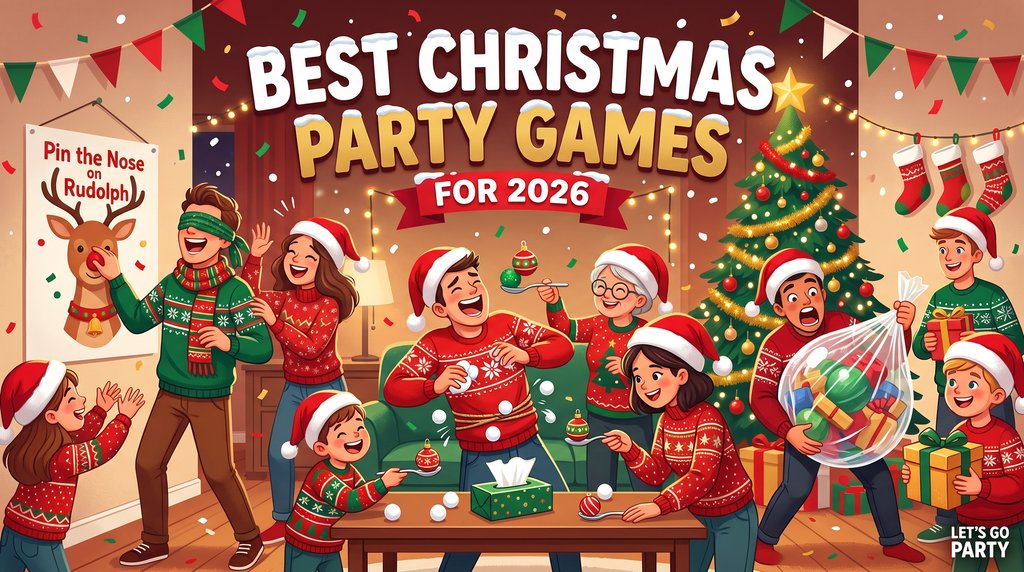 聖誕 Party 遊戲 2026｜15 個大人細路都啱玩
