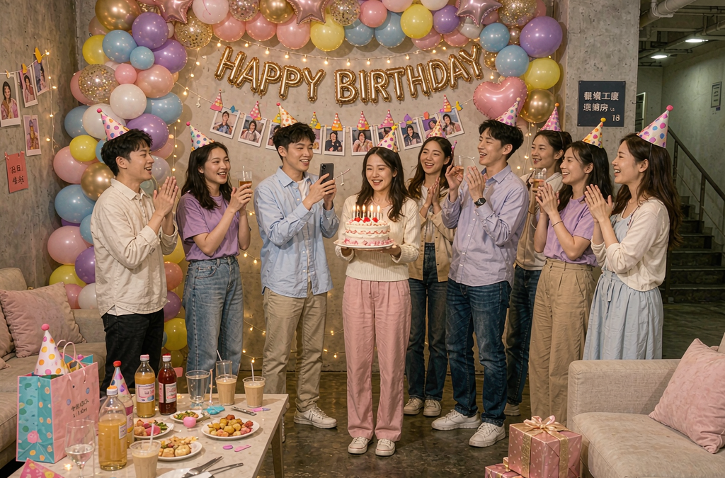 觀塘生日Party Room慶生包場佈置