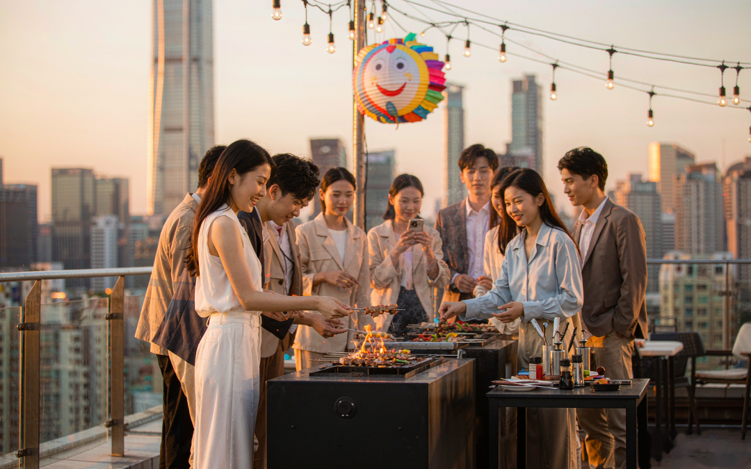 香港戶外Team Building活動天台BBQ燒烤場